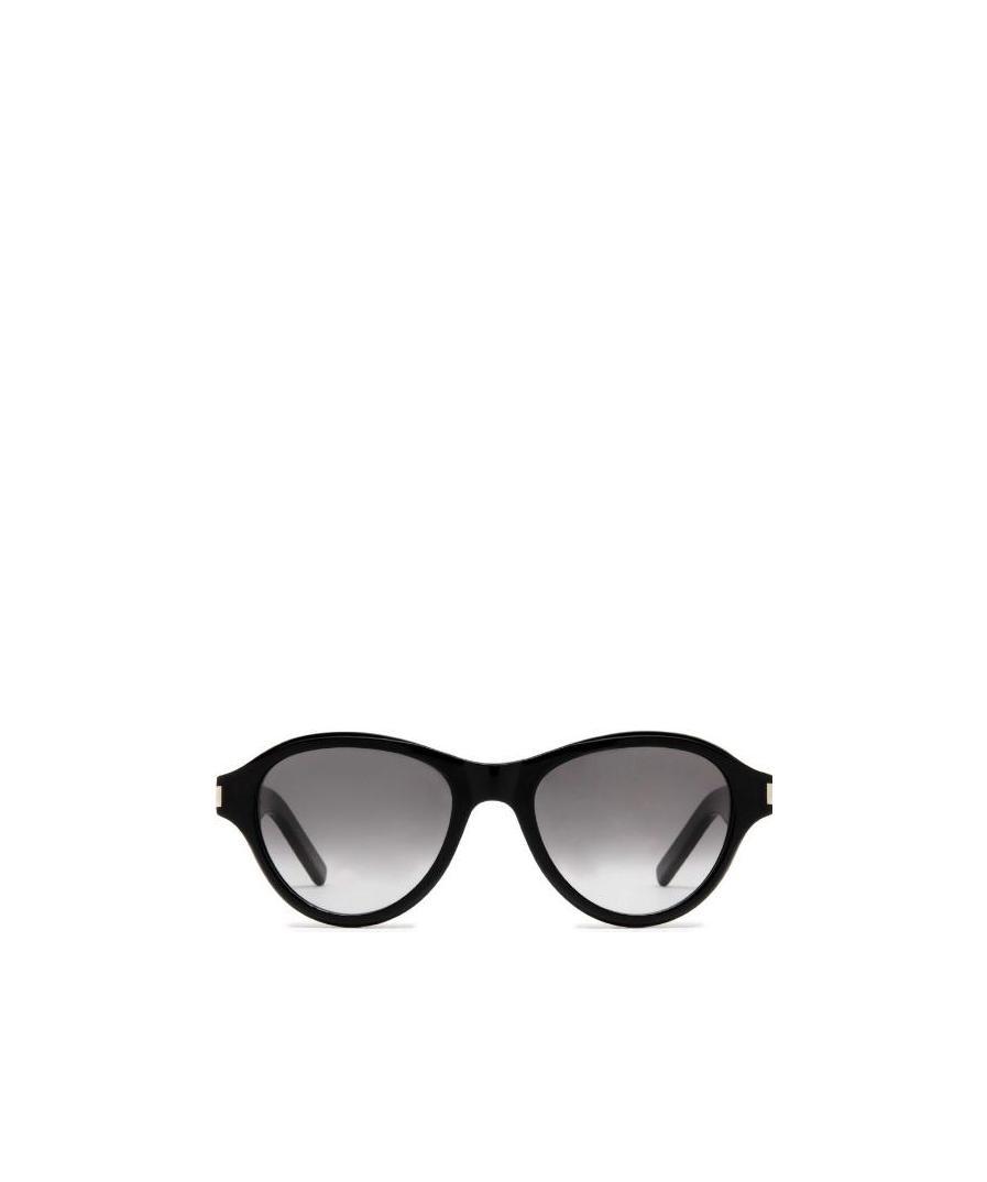 Saint Laurent Square Tinted Sunglasses In Gray