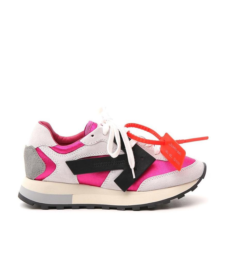 Off-white Colour-block Sneakers In Multicolor