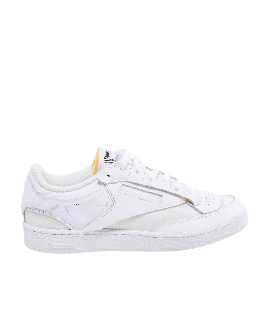 Maison Margiela Mm X Reebok Club C ‘memory Of' Sneakers In White