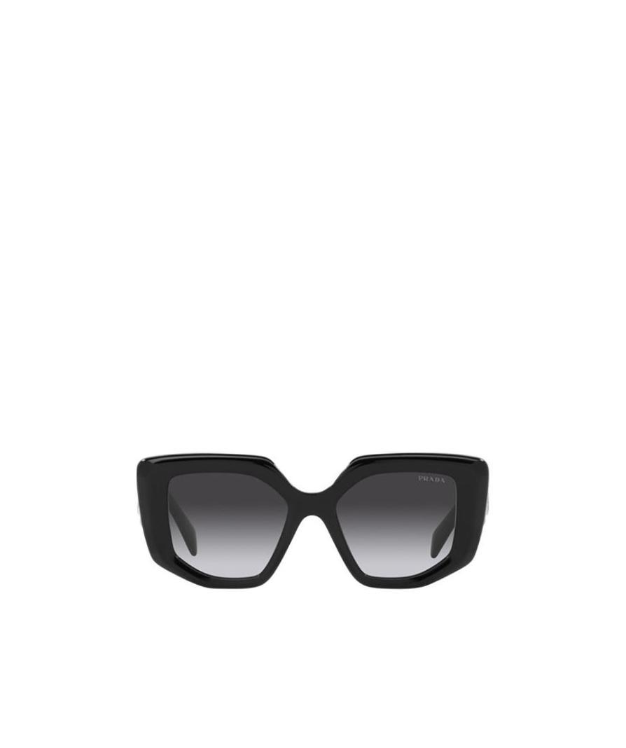 Prada Eyewear Square Frame Sunglasses In Black