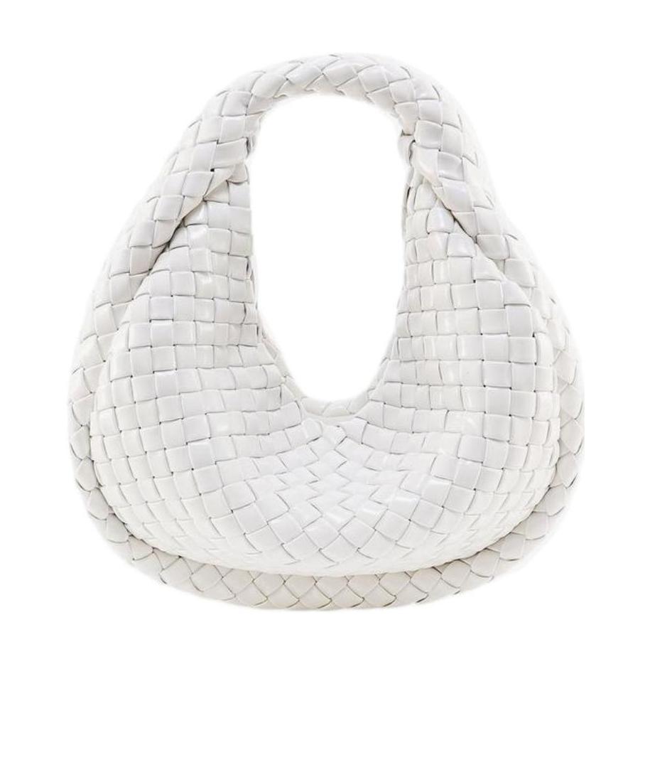 Bottega Veneta Leather Handbag In White