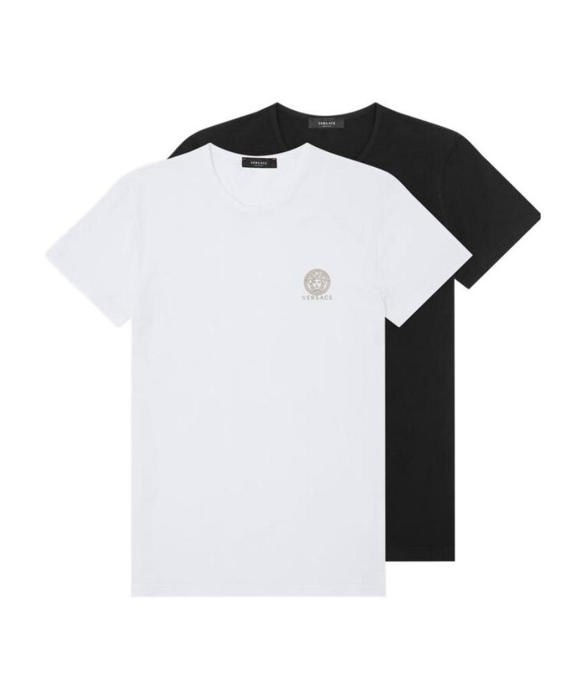 Versace Medusa Cotton T-shirt In White