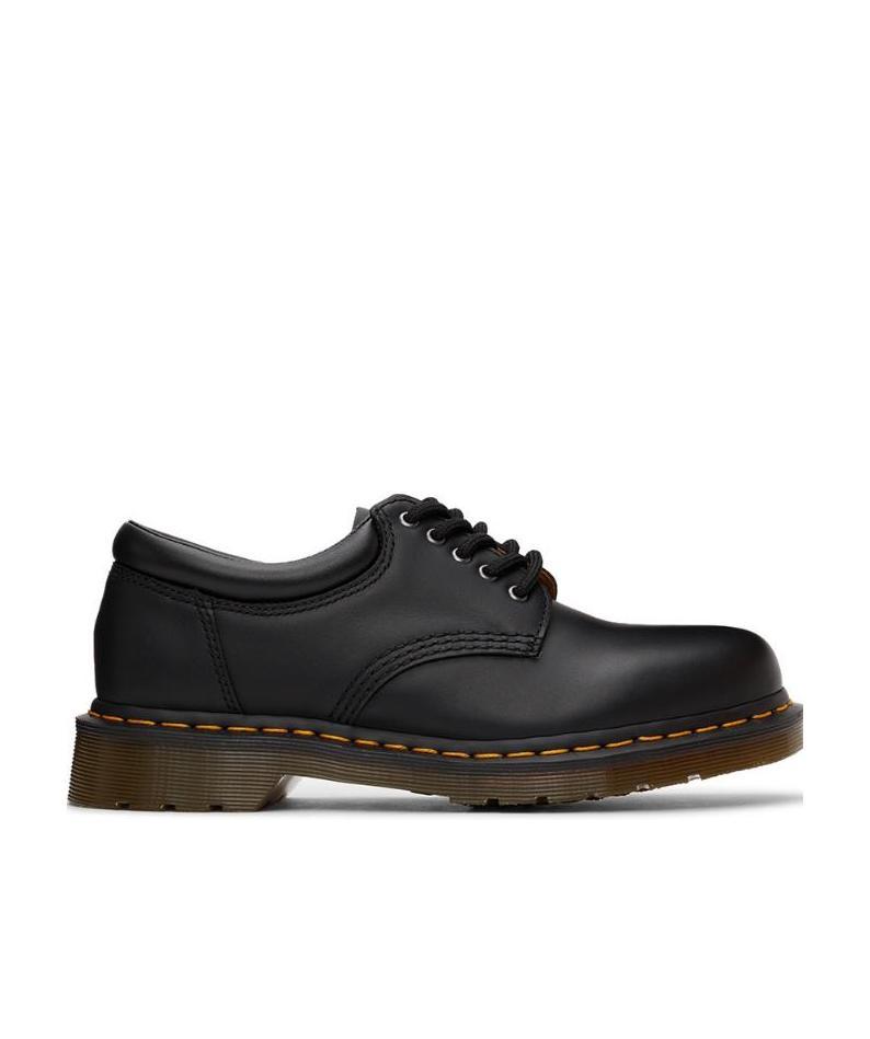 Dr. Martens 8053 Nappa Leather Casual Shoes In Schwarz