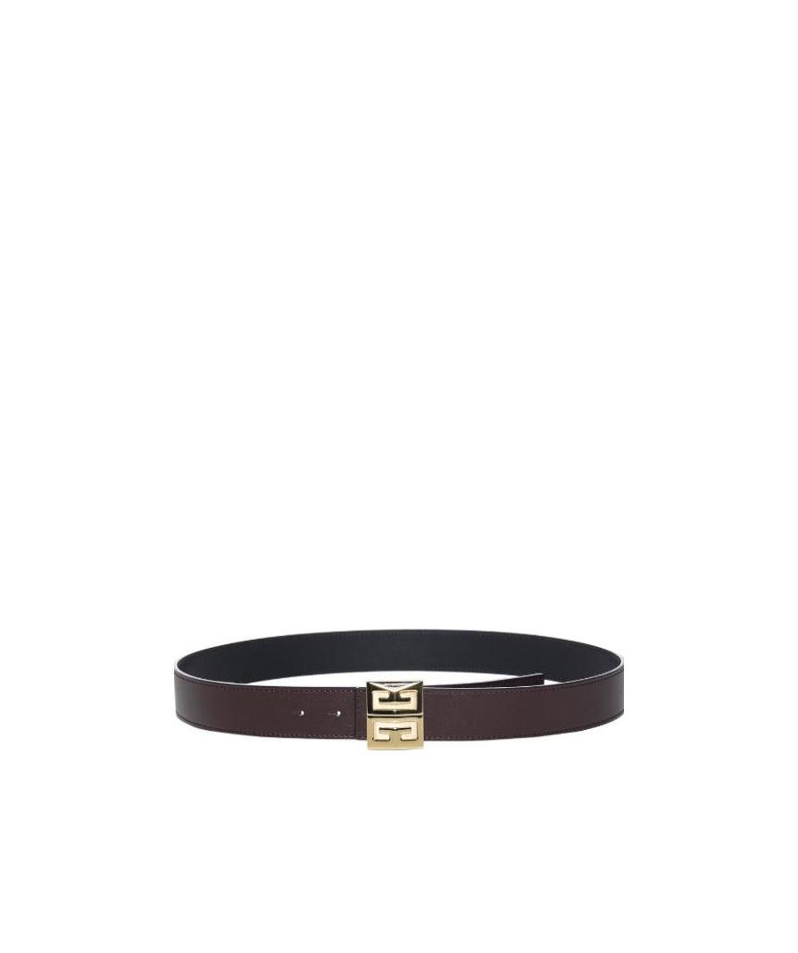 Givenchy 4g Logo Buckle Belt In Black