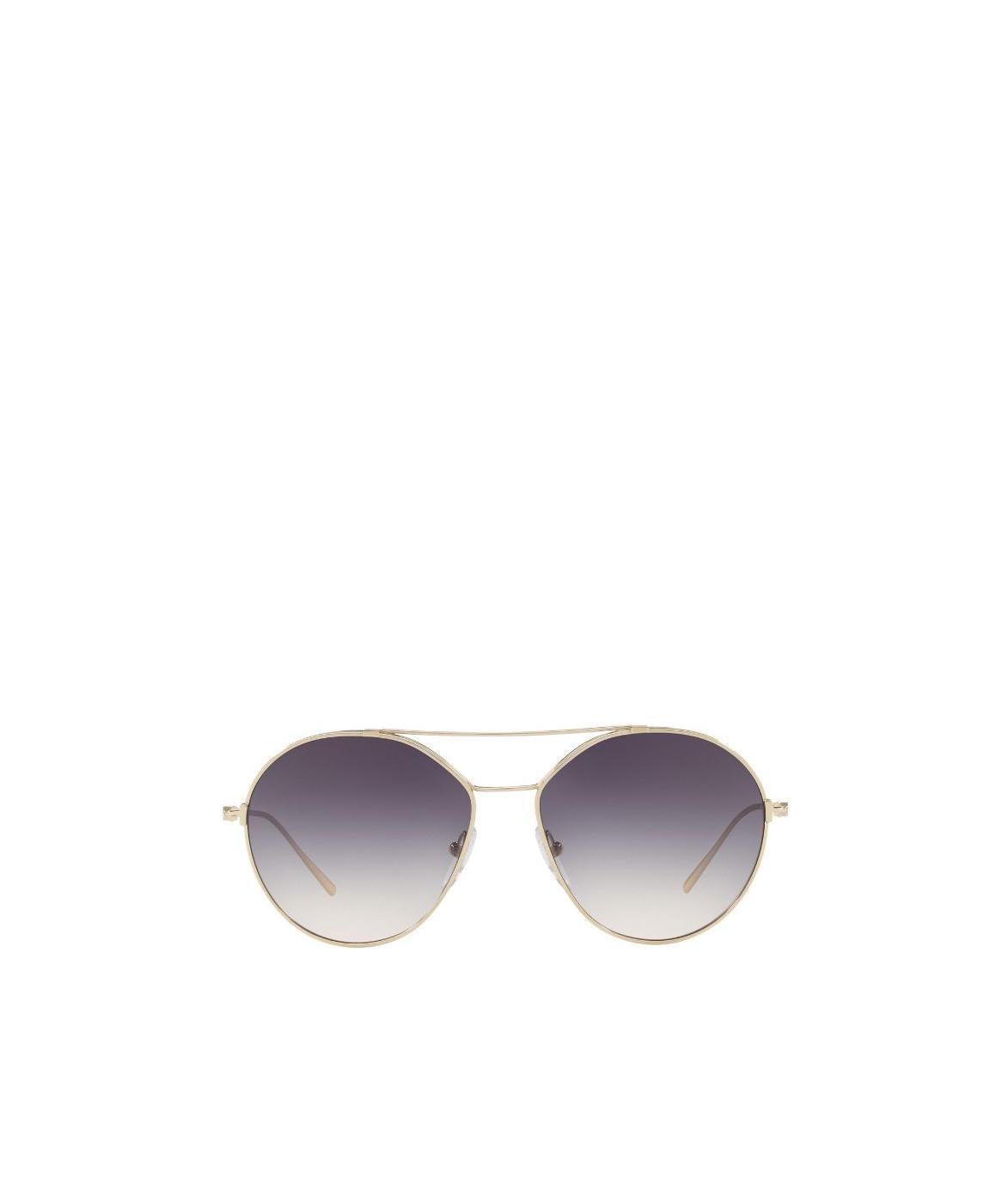 Shop Prada Logo Gradient Sunglasses In Gray