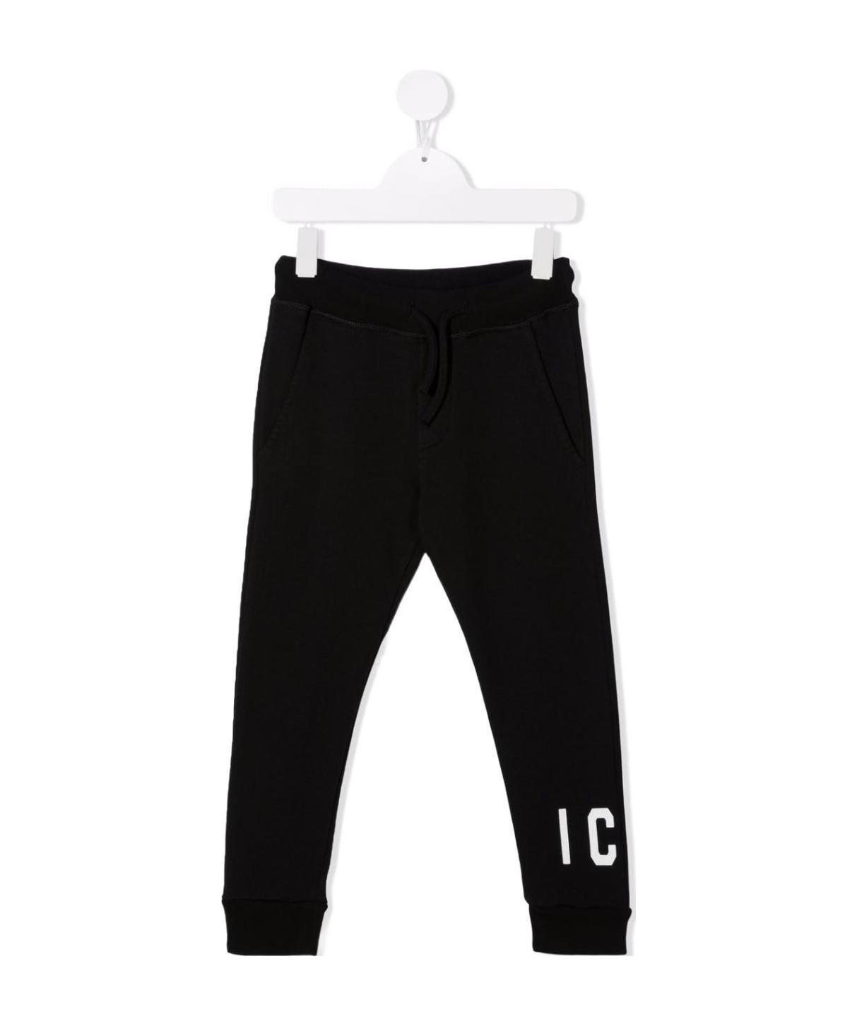 Dsquared2 Icon-print Leggings In Black