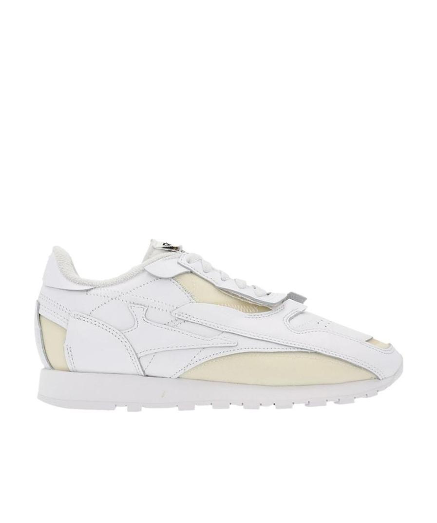 Maison Margiela X Reebok Club C Memory Of Shoes Sneakers Unisex White In White
