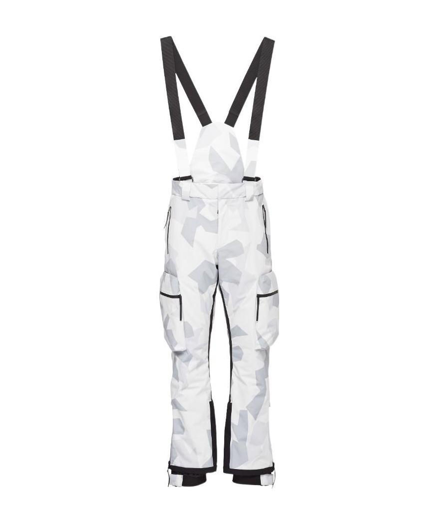PRADA PRINTED TECHNICAL FABRIC SKI PANTS