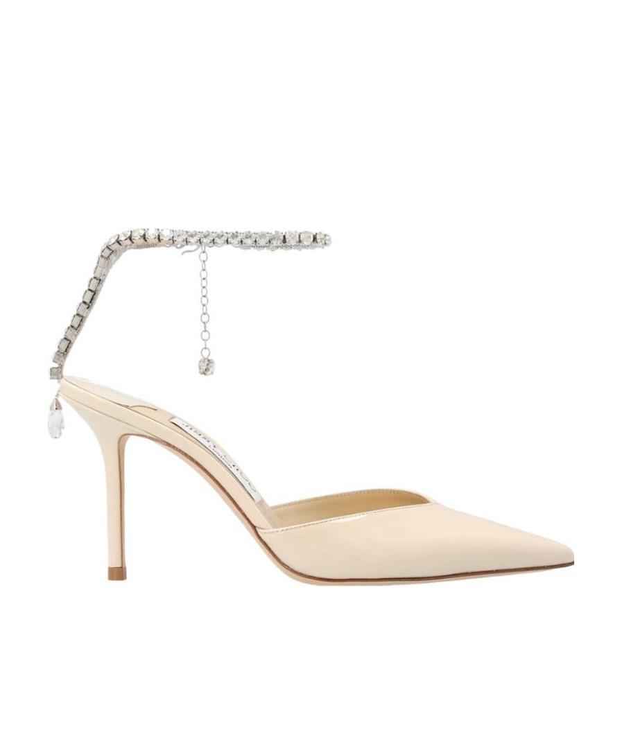JIMMY CHOO JIMMY CHOO SAEDA 85 POINTED TOE PUMPS