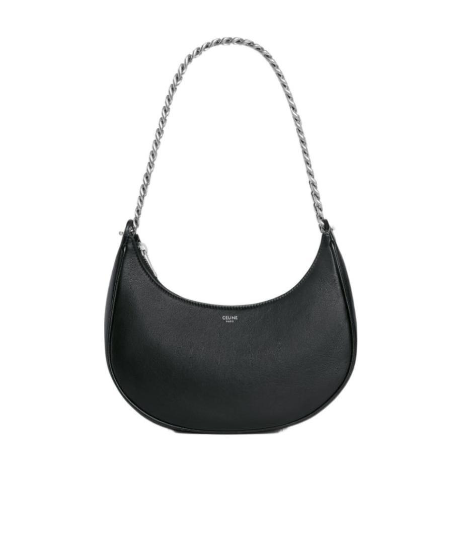 Celine Medium Chain Shoulder Bag In Black