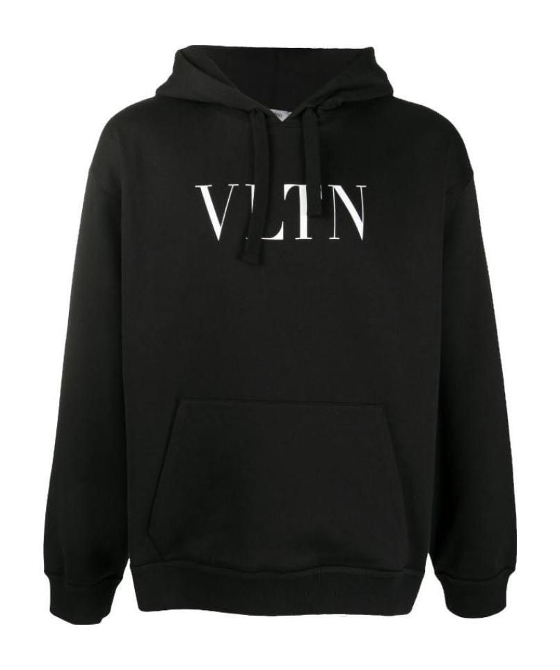 VALENTINO LOGO PRINT HOODIE 