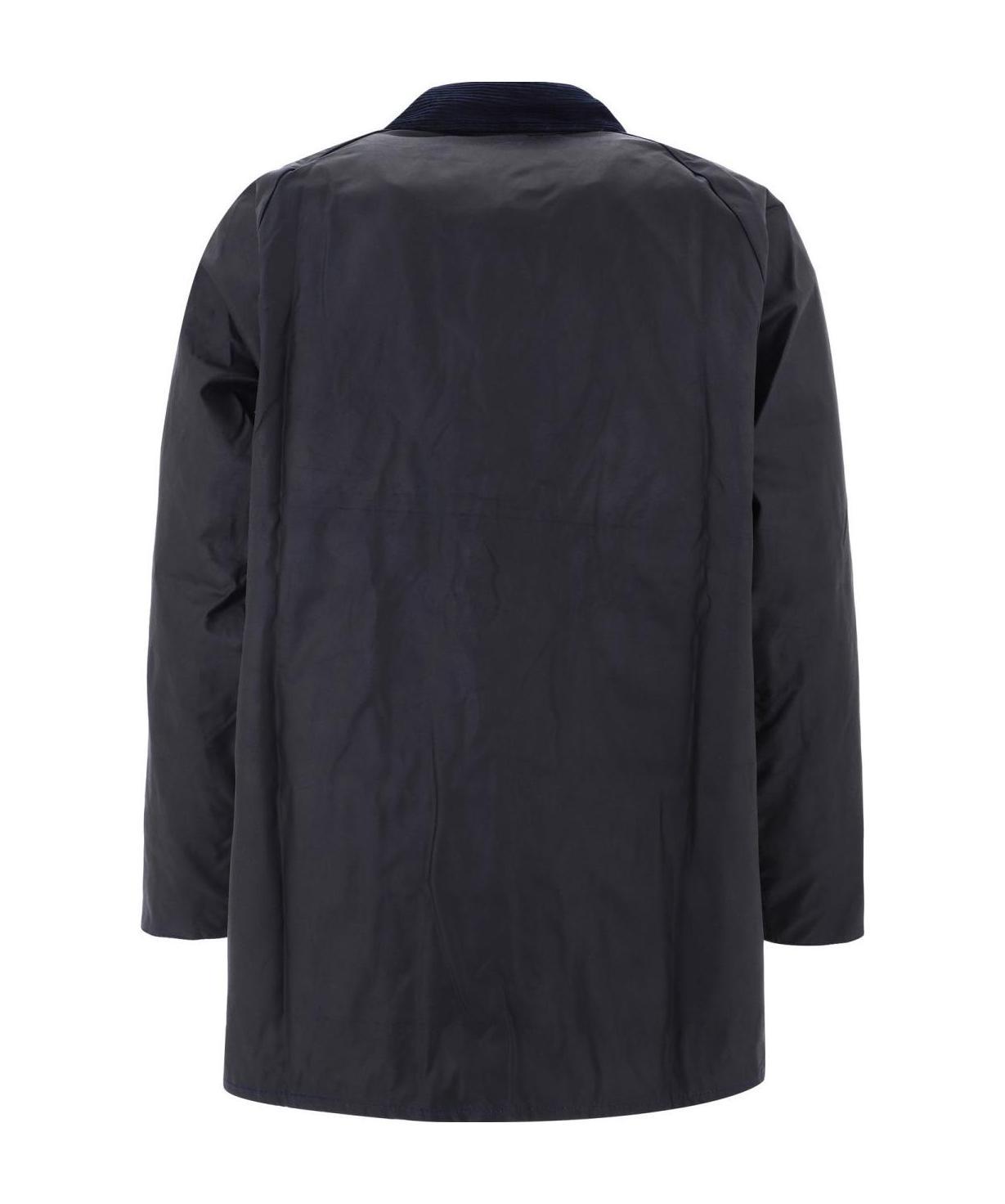 Barbour Beaufort Snap-fastening Jacket In Black