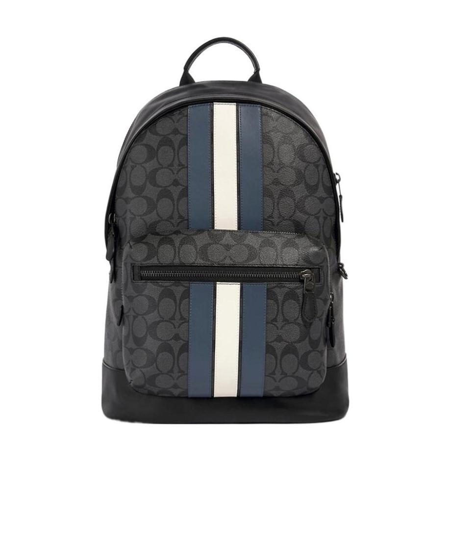 COACH LOGO JACQUARD BACKPACK 