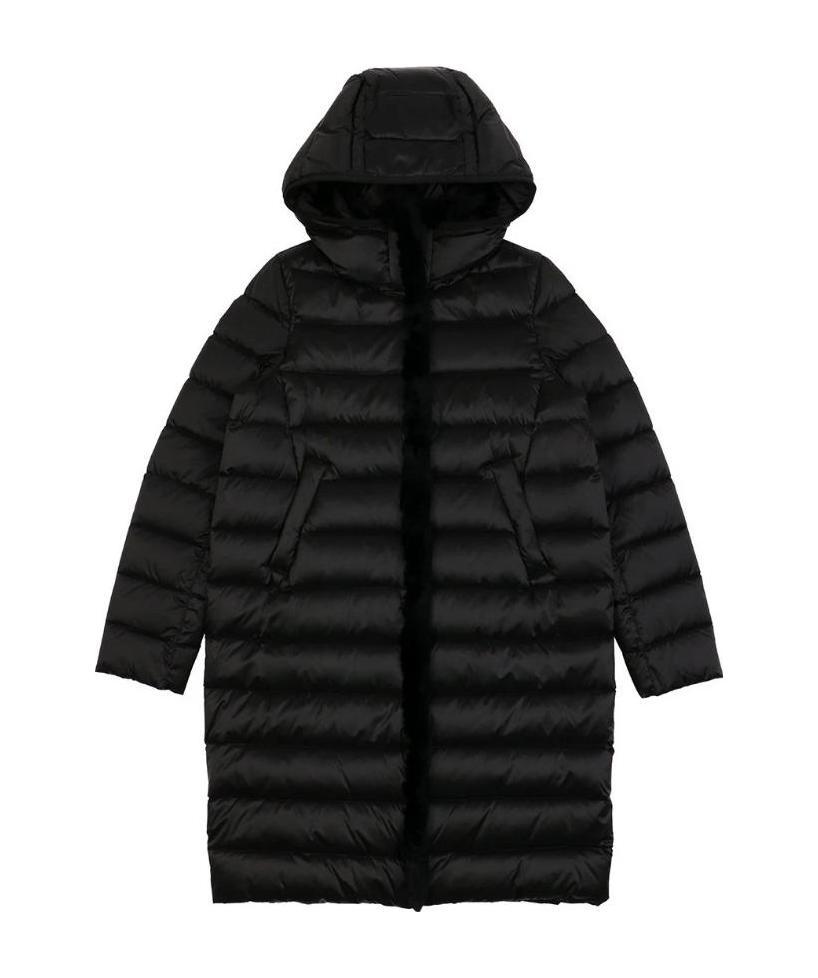 WEEKEND MAX MARA HOODED QUILTED DOWN JACKET