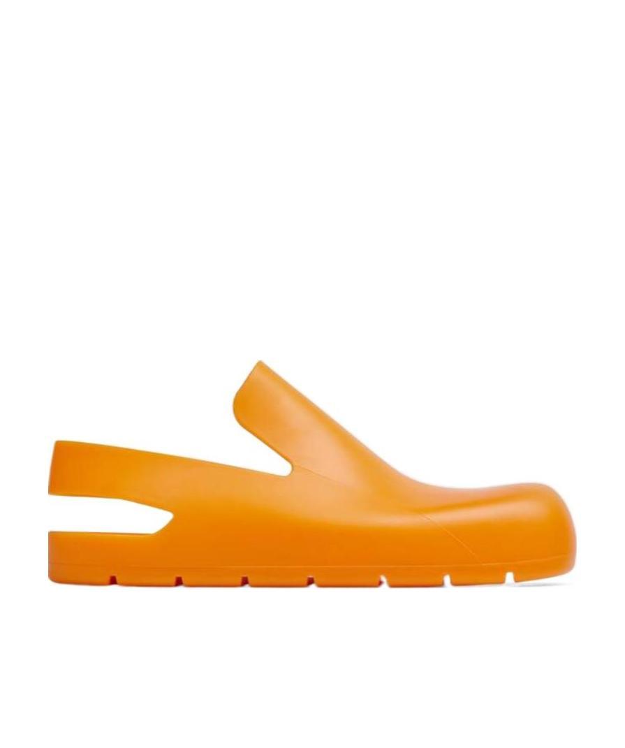 Bottega Veneta Puddle Slingback Sandals In Orange