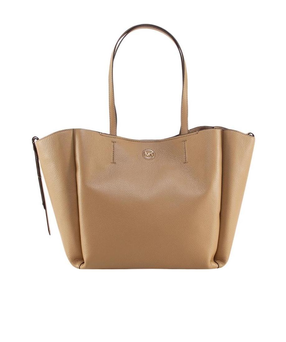 MICHAEL MICHAEL KORS FREYA LOGO PLAQUE TOTE BAG