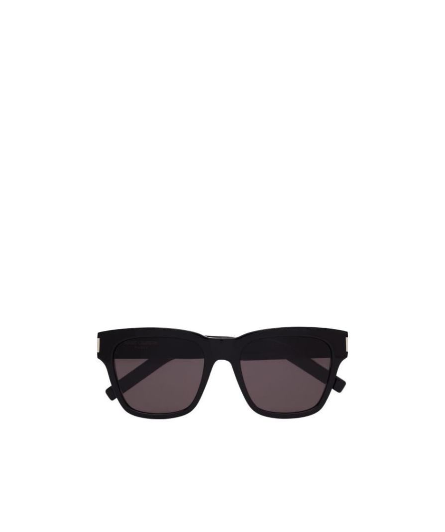 Saint Laurent Rectangle-frame Sunglasses In Black