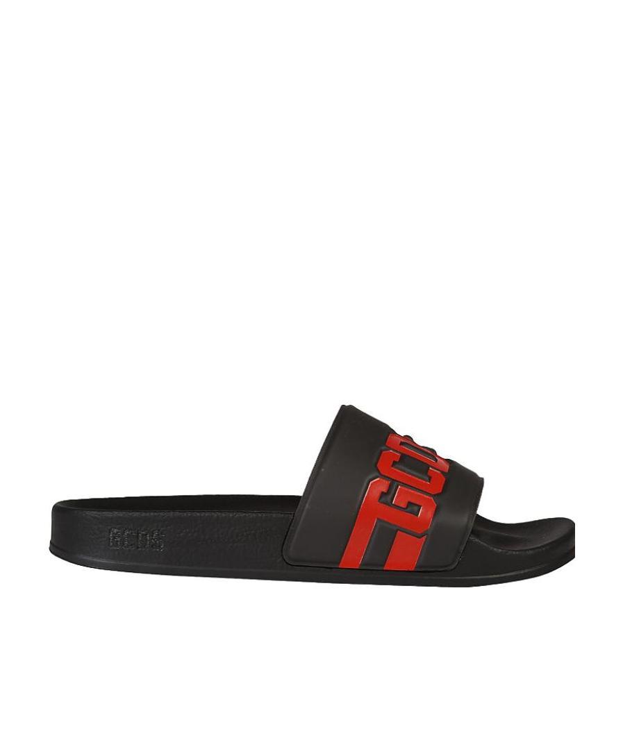 Gcds Logo Open-toed Sandals