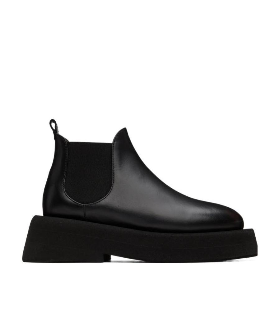 Marsèll Black Gommellone Chelsea Boots In Black