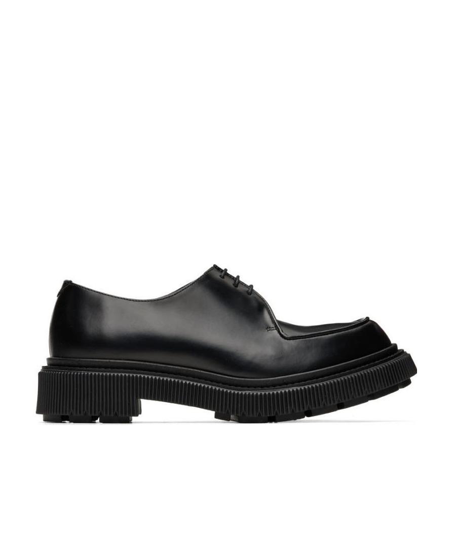 Adieu Paris Flat Shoes In Black