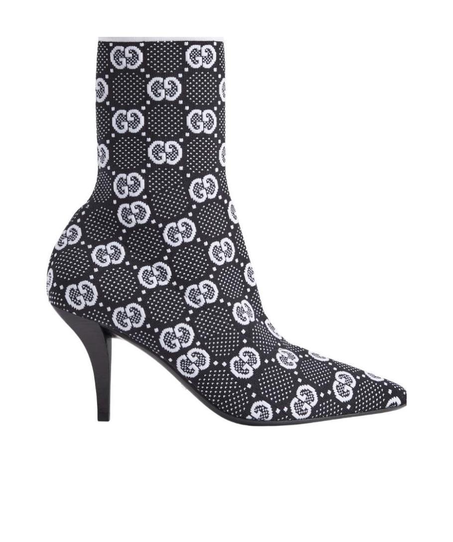 Shop Gucci Interlocking-g Ankle Boots In Black