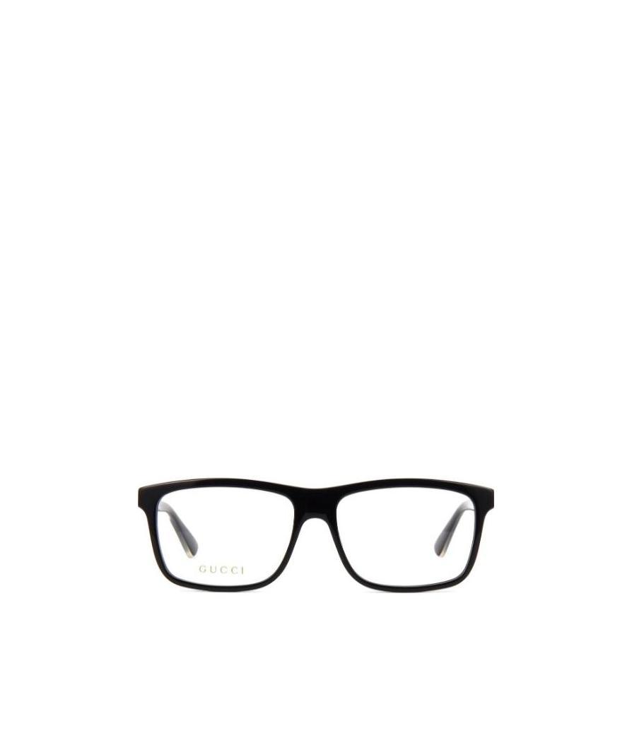 Gucci Rectangle Frame Glasses In Black