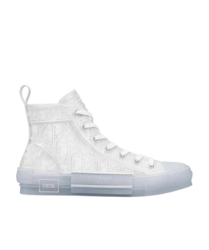 DIOR B23 HIGH-TOP CASUAL SNEAKERS 