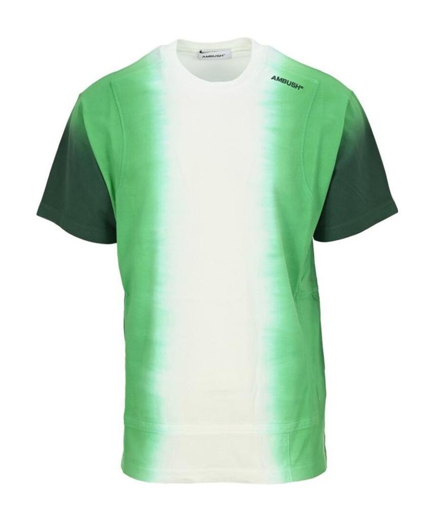 Ambush Short Sleeve Gradient Print T-shirt In Green