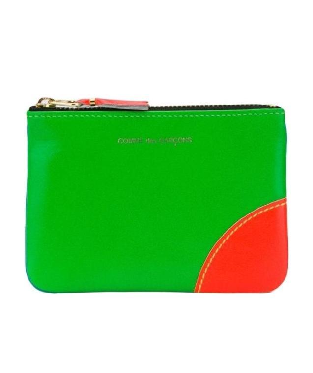 COMME DES GARÇONS SUPER FLUO GOATSKIN WALLET 