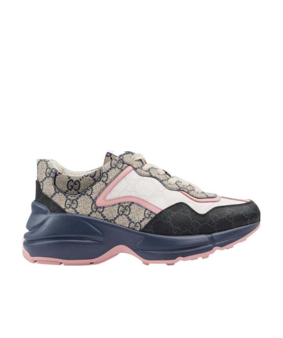 Gucci Gg Supreme Rhyton Sneakers In Multicolor