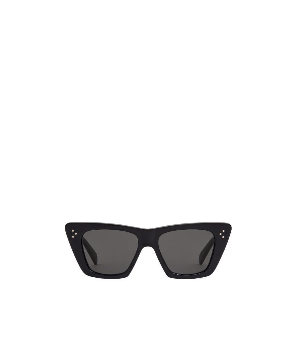 Celine Bold 3 Dots Cl 40187 In 01a Square Sunglasses In Black