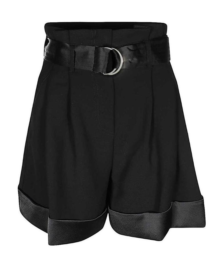 Karl Lagerfeld Straight Shorts In Black