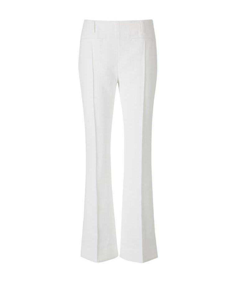 Acne Studios Raised Seam Tailored Trousers In White
