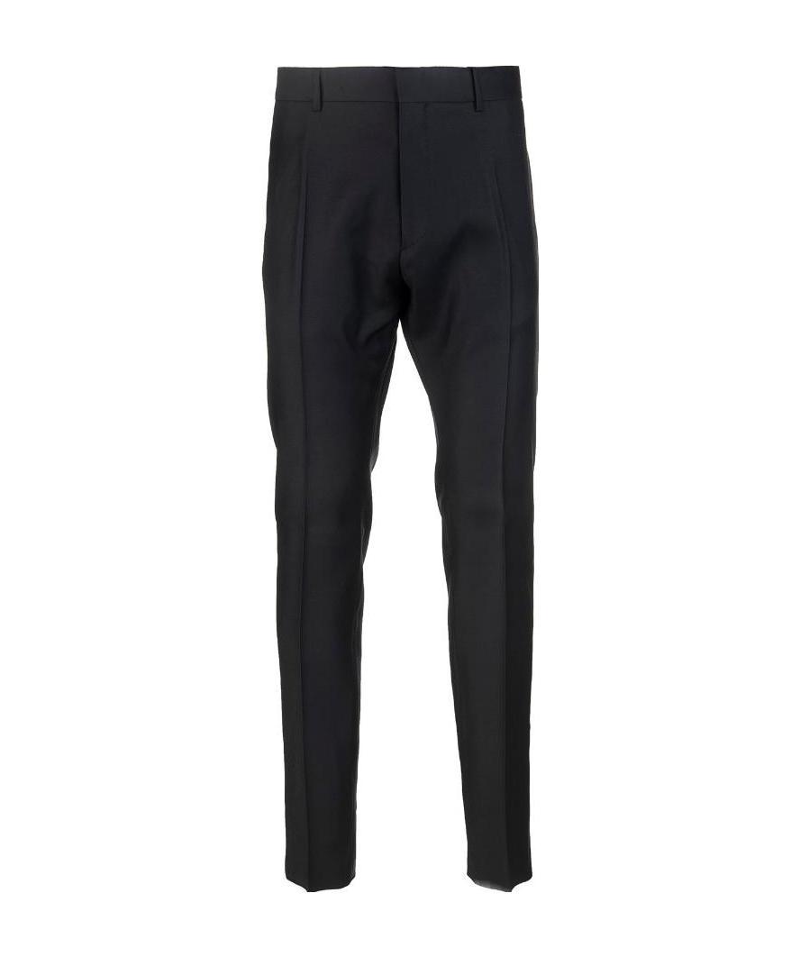 Dsquared2 Wool Tailored Trousers In Black