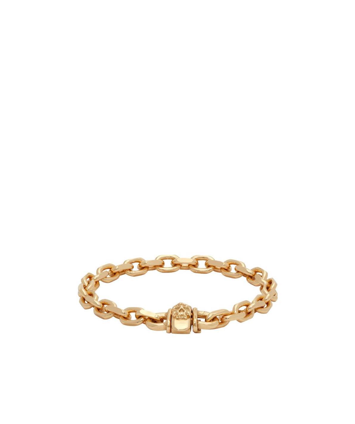 Emanuele Bicocchi Skeleton Link-chain Bracelet In Gold