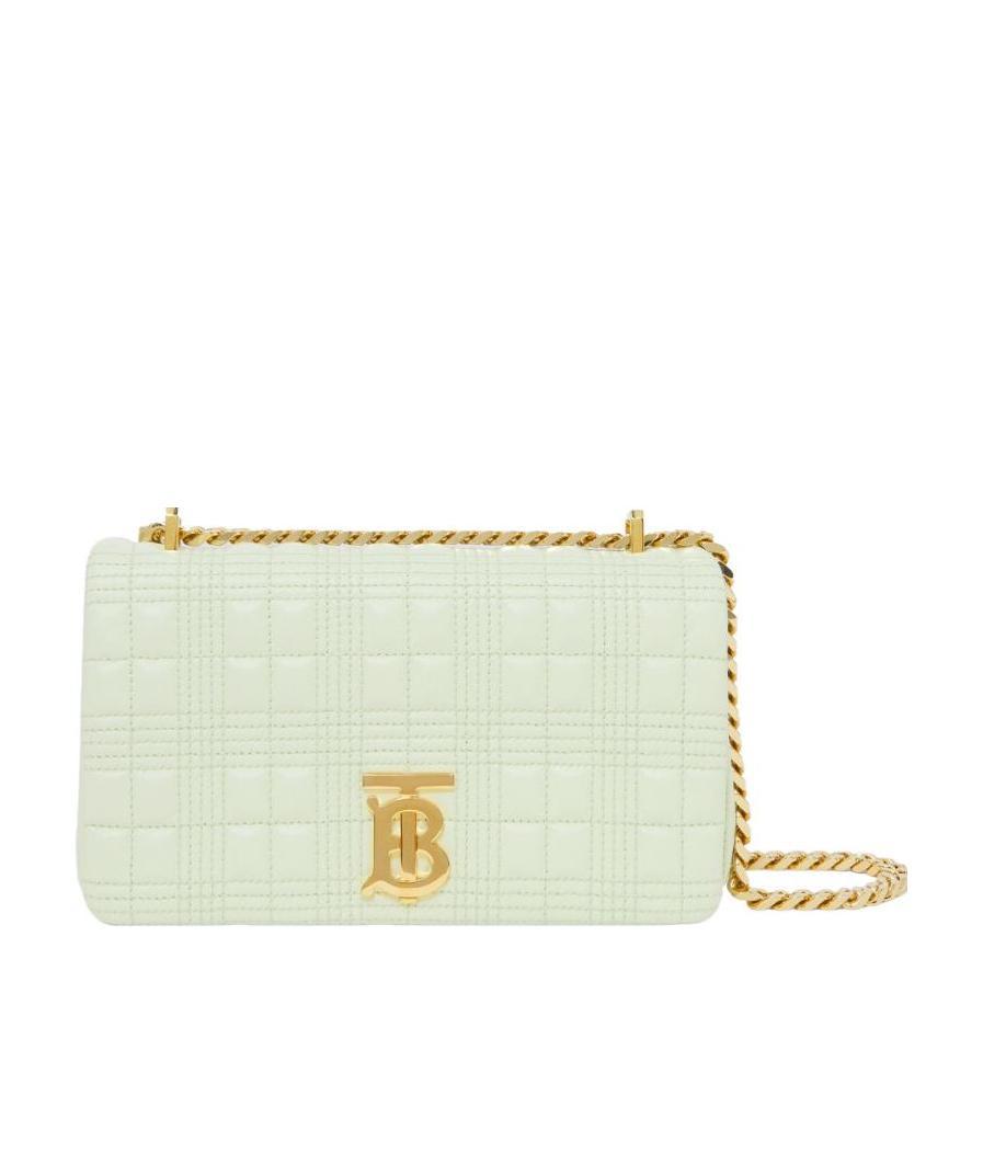 Burberry Small Lola Crossbody Bag In Green