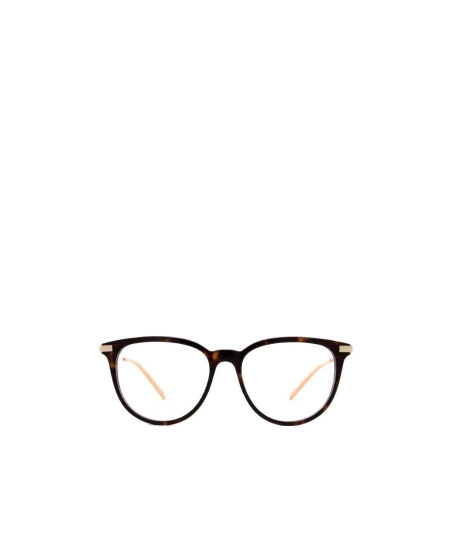 Gucci Round-frame Optical Glasses In Black