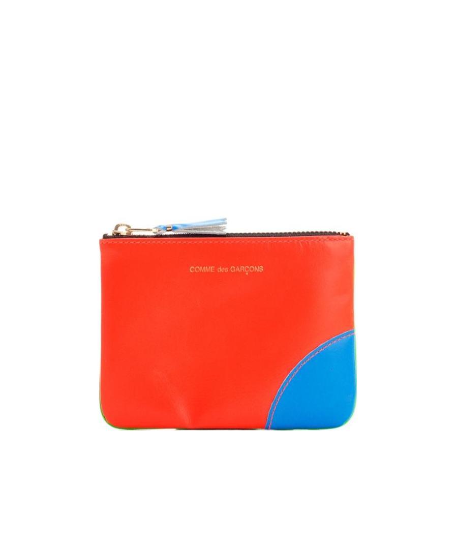 COMME DES GARÇONS MULTICOLOR LOGO WALLET 