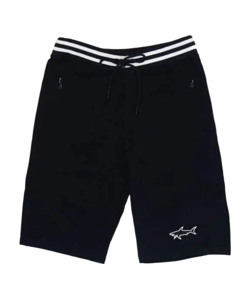 PAUL & SHARK LOGO PATTERN SHORTS