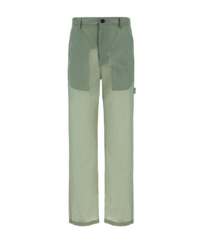 Moncler X  Genius Straight-leg Trousers In Green