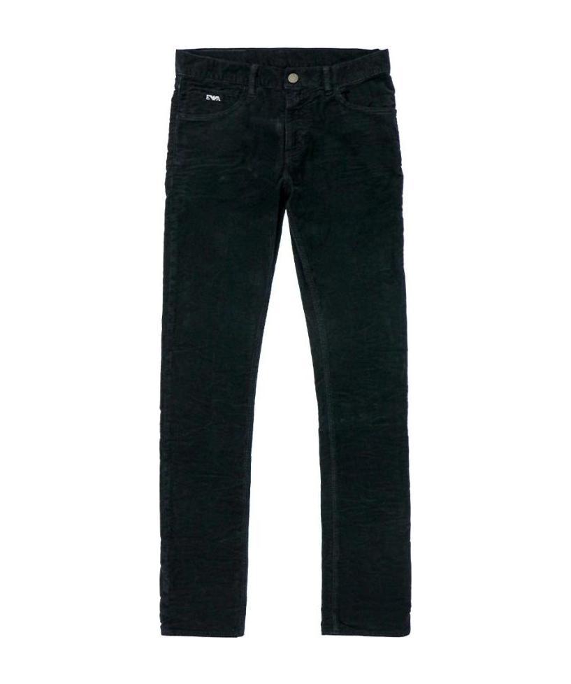 Emporio Armani Straight-leg Jeans In Black