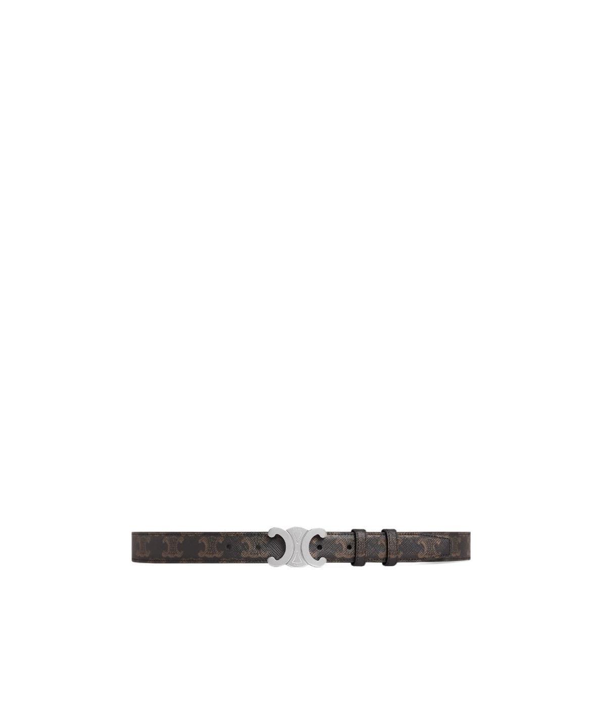 CELINE MEDIUM TRIOMPHE BELT IN TRIOMPHE CANVAS