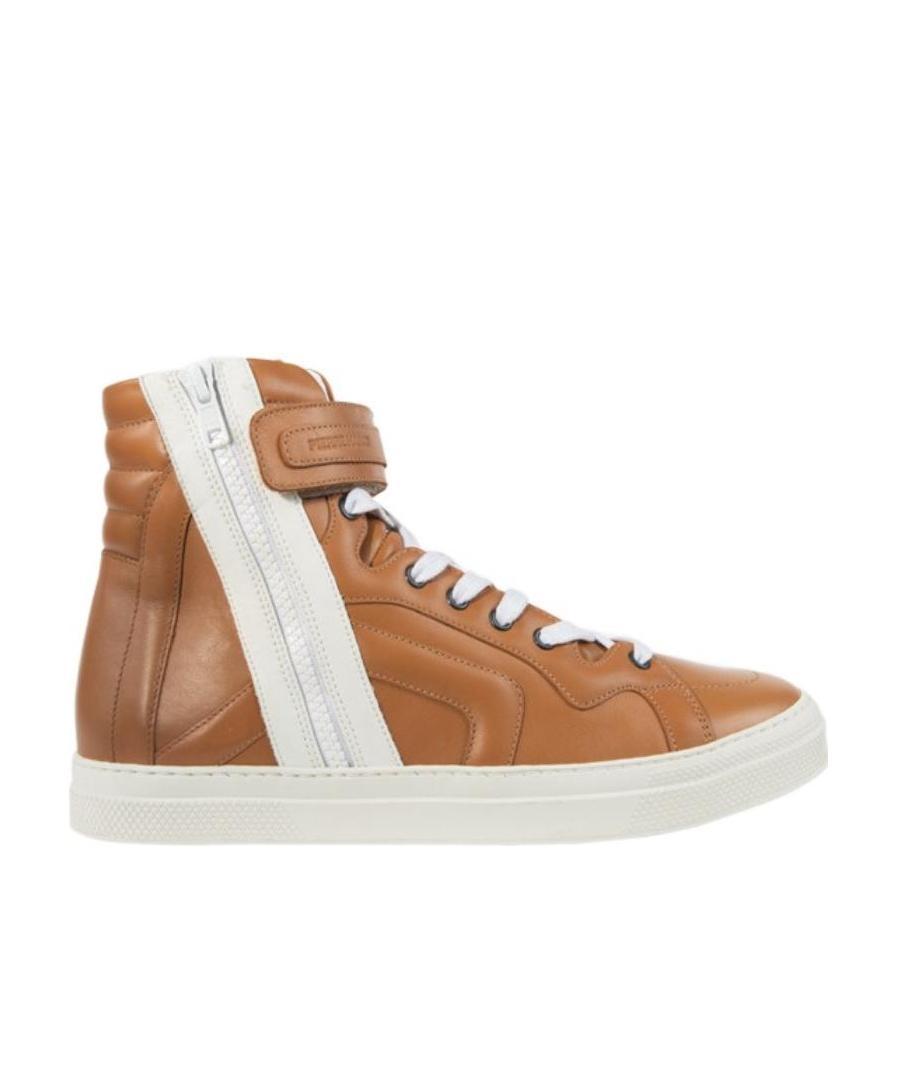 Pierre Hardy Logo High-top Leisure Sports Shoes In White