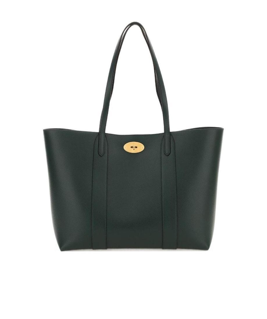 Mulberry Bayswater Twist-lock Small Tote Bag In Black