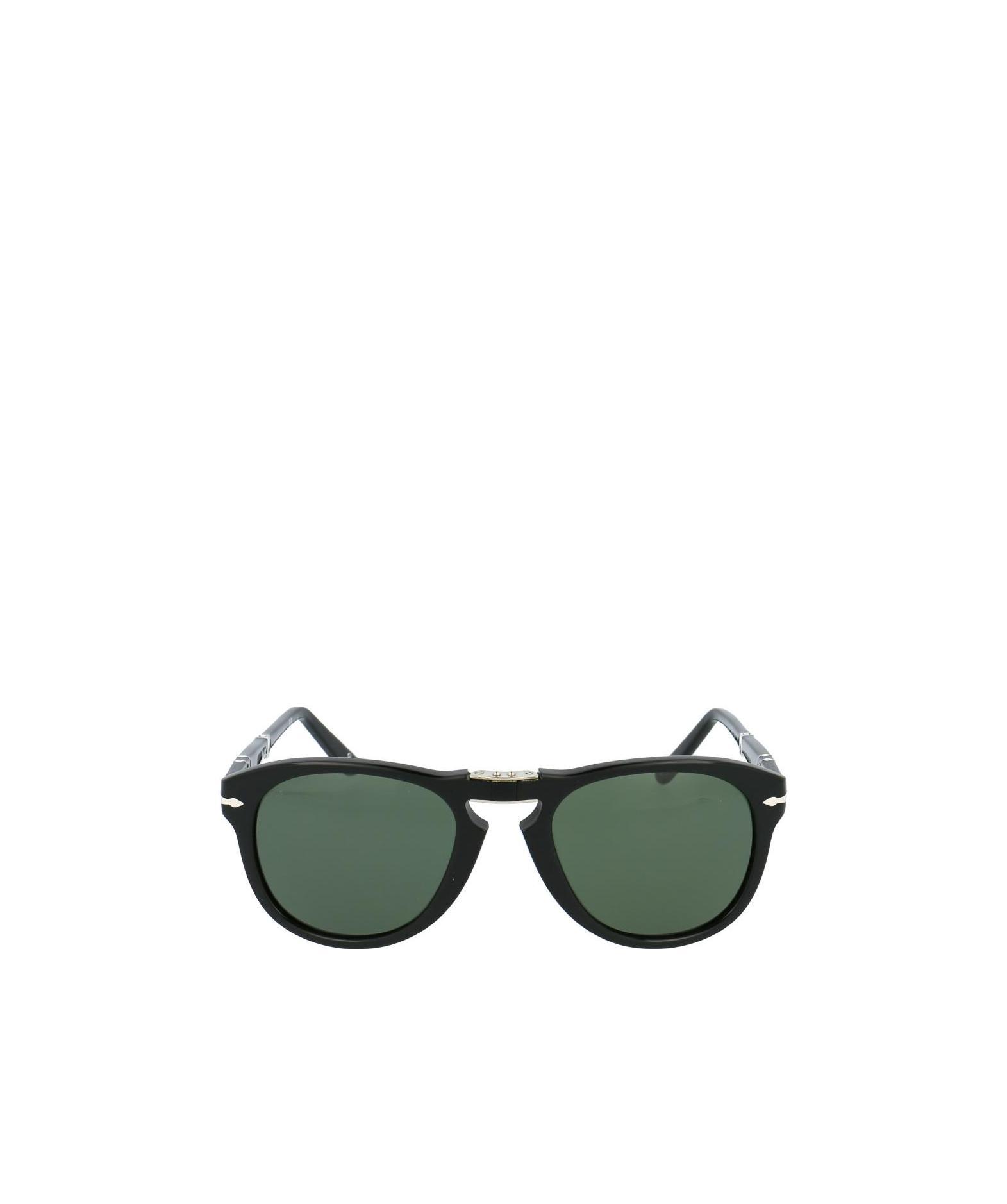 Persol Logo Sunglasses In Green