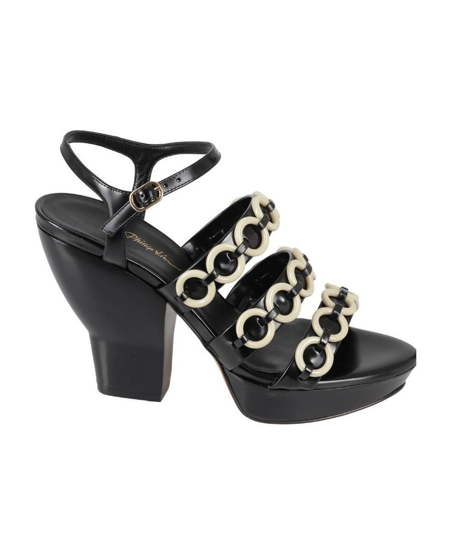 3.1 Phillip Lim Salma Platform Sandals In Black