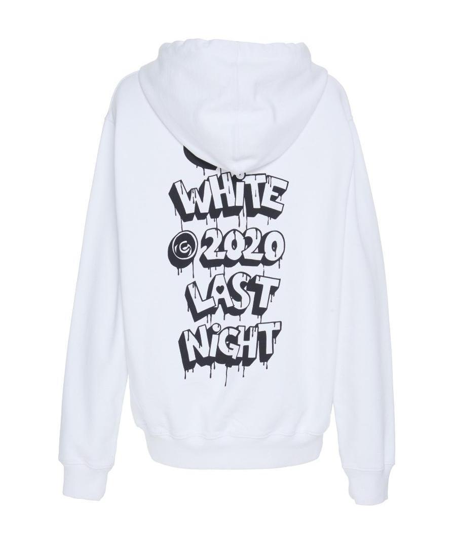 Off-white Logo Printed Sweater In White
