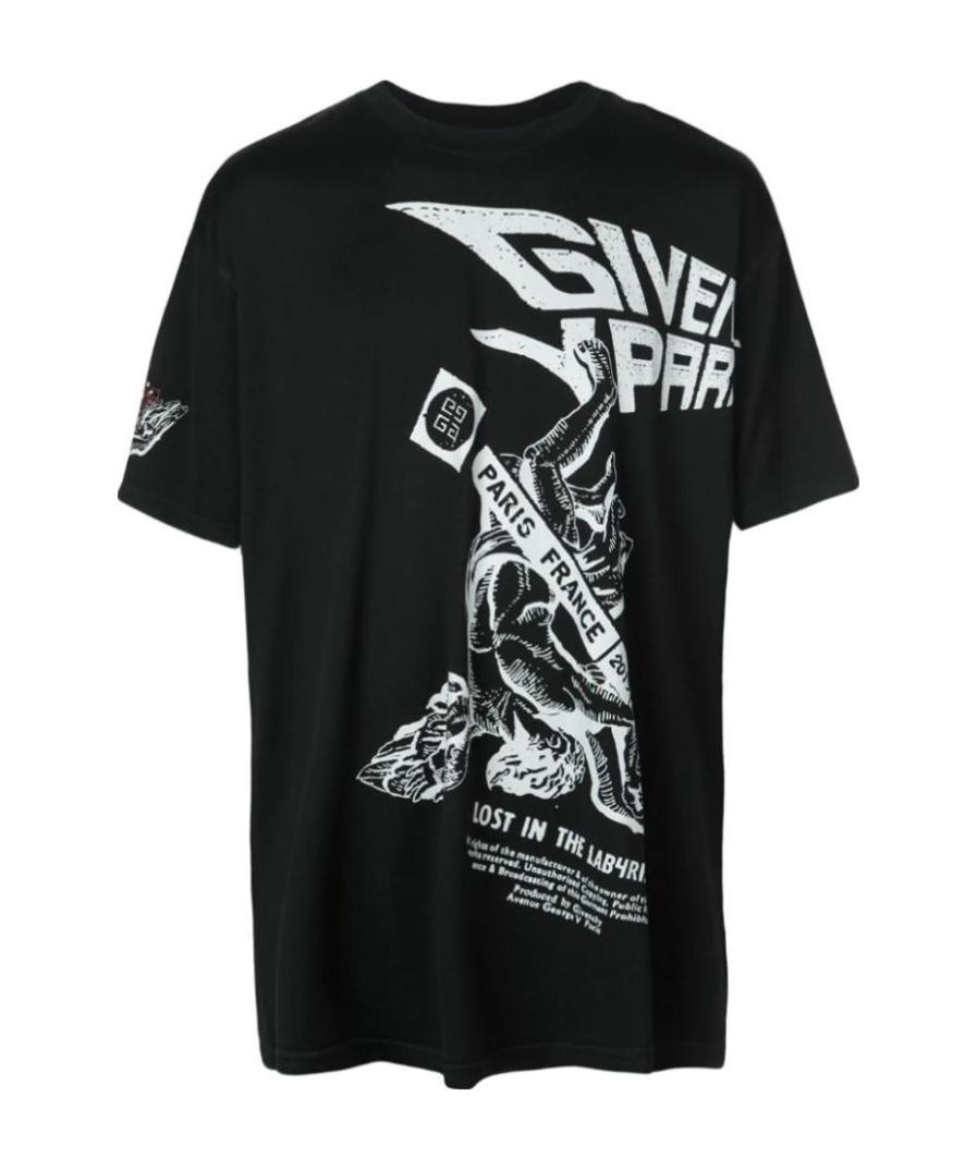 Givenchy Print T-shirt In Black