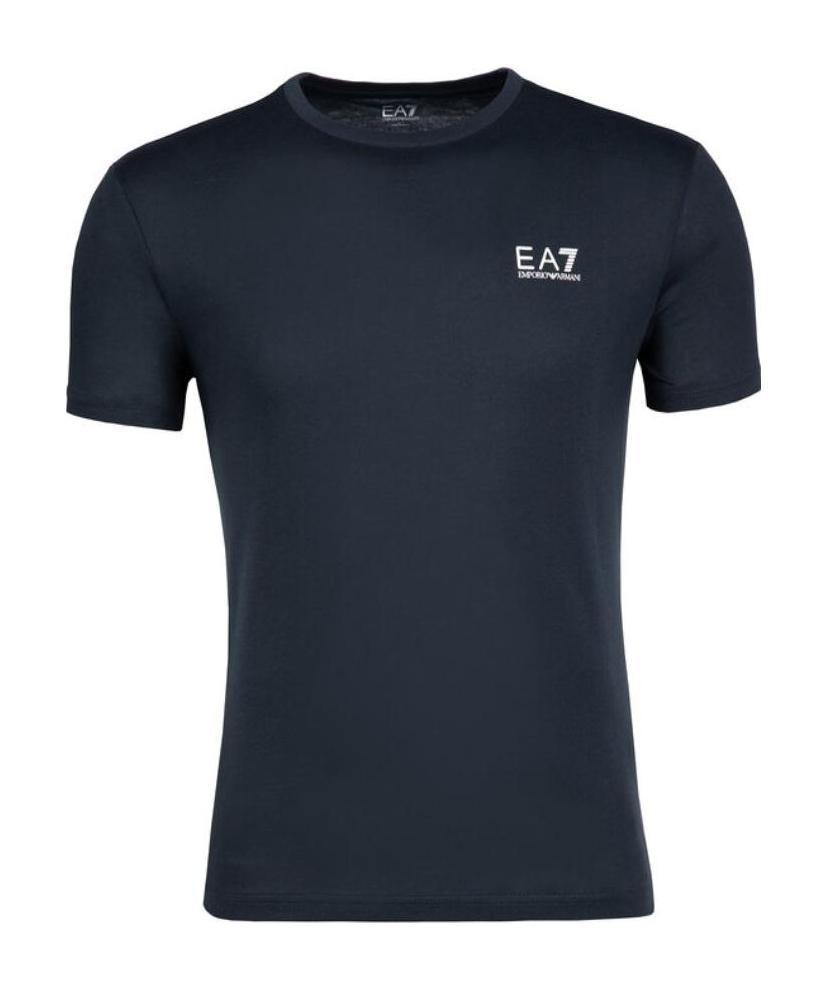 EA7 ROUND-NECKED LOGO T-SHIRT
