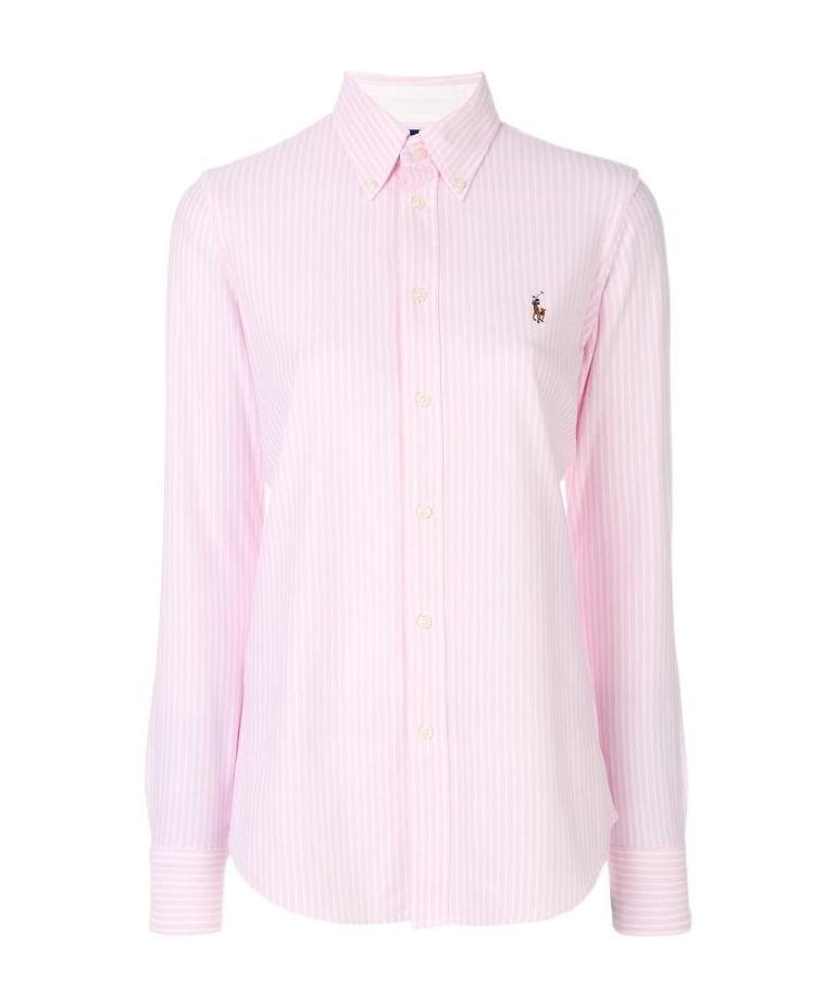 Shop Polo Ralph Lauren Pink Shirt